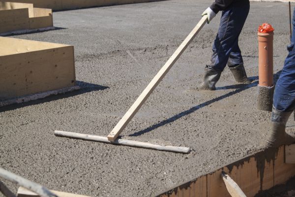 Concrete Platform Installation in Lakeville