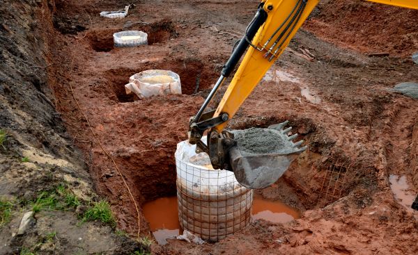 Foundation Piling in Lakeville