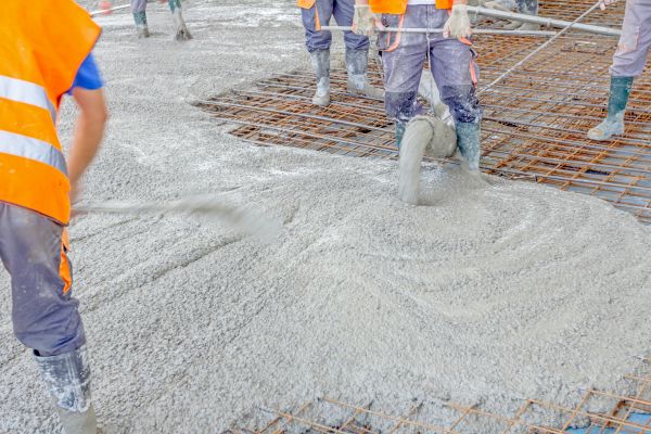 Cement Slab Pouring in Lakeville