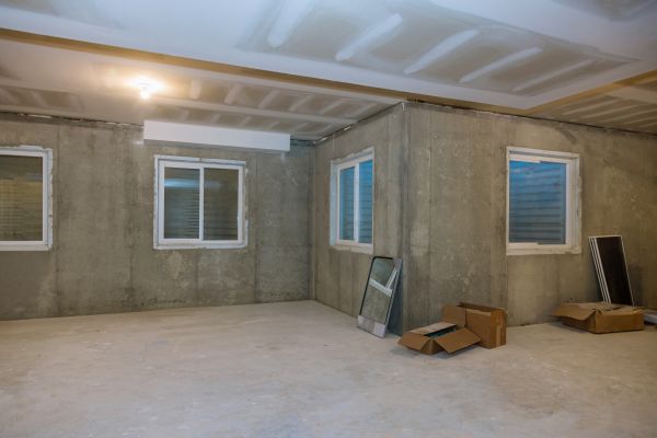 Basement Concrete Installation in Lakeville