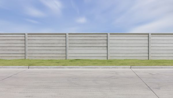 Concrete Fence Installation in Lakeville