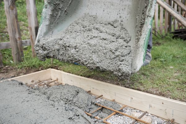 Yard Concrete Pouring in Lakeville
