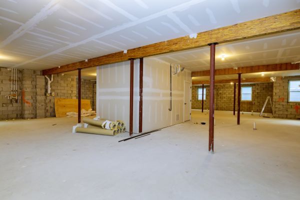 Basement Slab Installation in Lakeville
