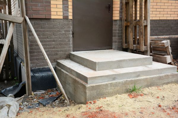 Cement Steps Construction in Lakeville