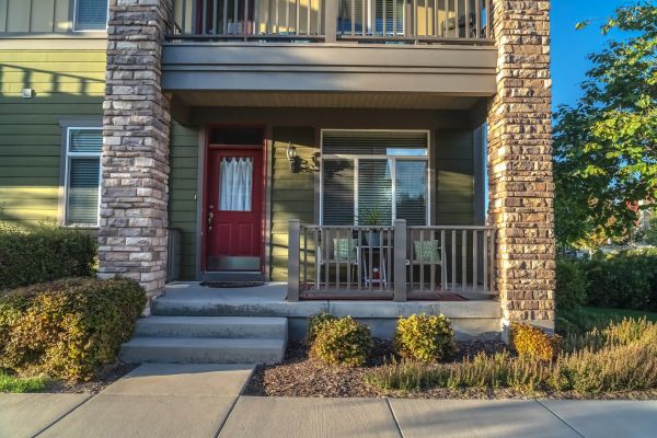 Front Entrance Construction in Lakeville