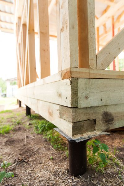 Barn Footing Construction in Lakeville