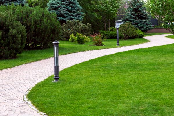 Backyard Sidewalk Installation in Lakeville