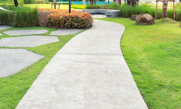 Concrete Sidewalk Installation in Lakeville