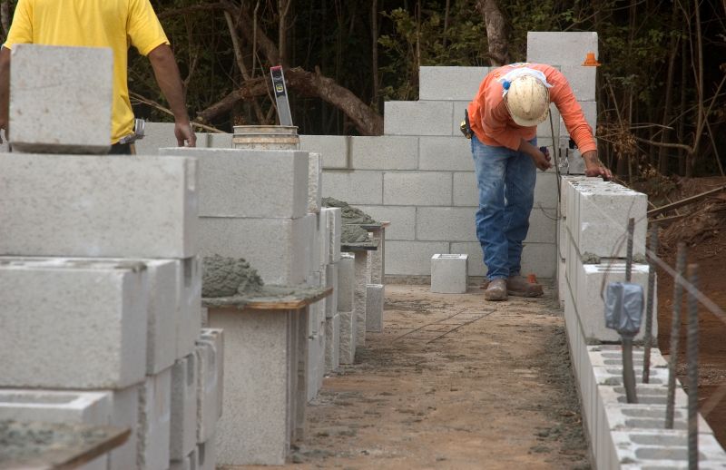 Cement Wall Construction